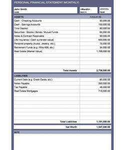 AICPA Compiled Financial Statement Template Excel