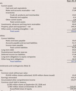 All in One Financial Statement Template