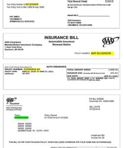 Auto Insurance Recorded Statement Template